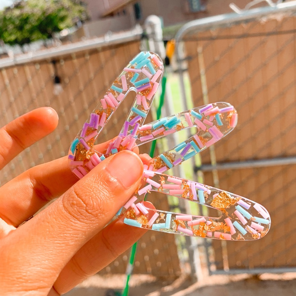 Sprinkle Hair Clips